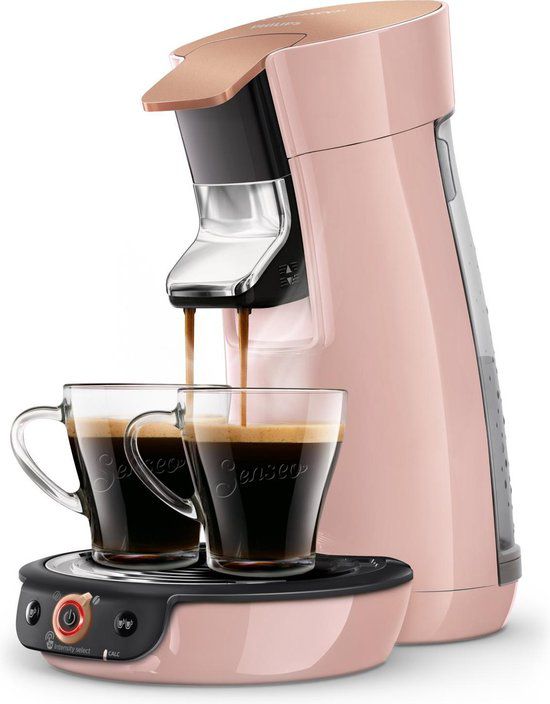 Philips Senseo Viva Café Duo Select HD6564/30 - Koffiepadapparaat - Lychee Pink